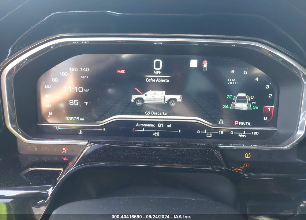 2022 GMC SIERRA 1500 2WD DOUBLE CAB STANDARD BOX ELEVATION VIN: 1GTRHCED6NZ518453