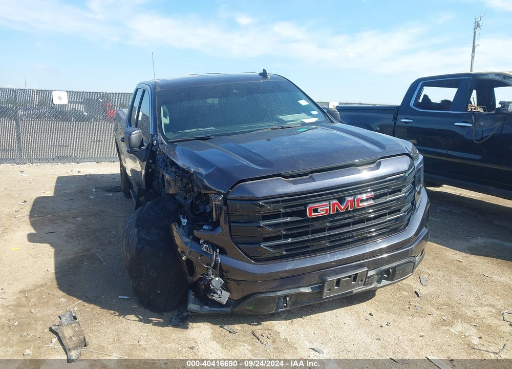 2022 GMC SIERRA 1500 2WD DOUBLE CAB STANDARD BOX ELEVATION VIN: 1GTRHCED6NZ518453