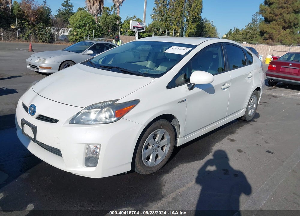 2010 TOYOTA PRIUS II VIN: JTDKN3DU6A0019744