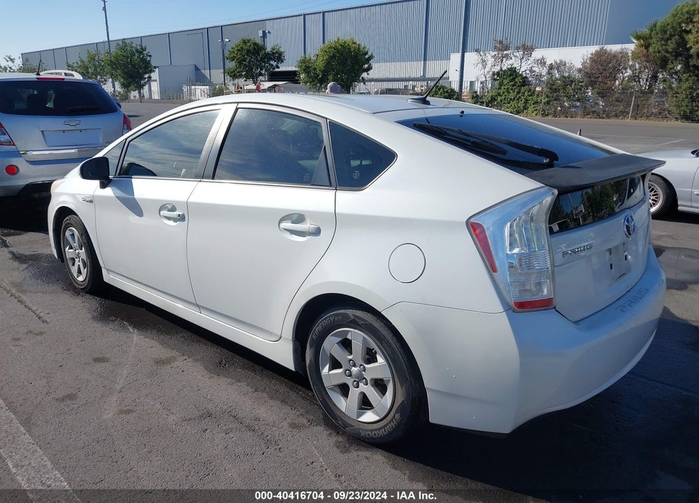 2010 TOYOTA PRIUS II VIN: JTDKN3DU6A0019744