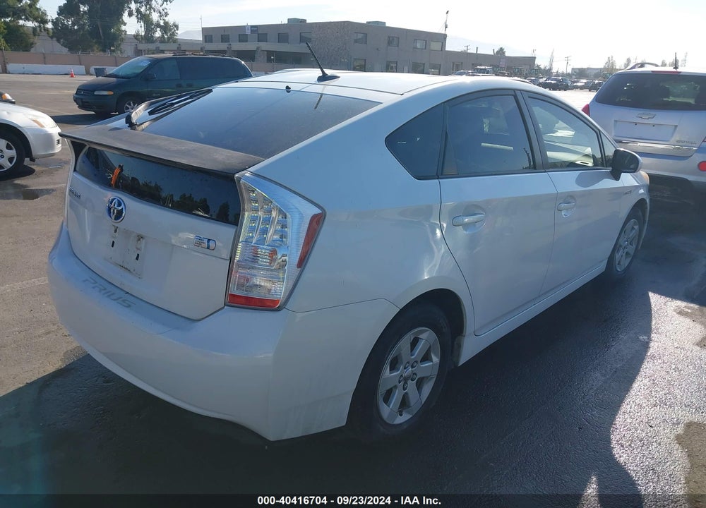 2010 TOYOTA PRIUS II VIN: JTDKN3DU6A0019744