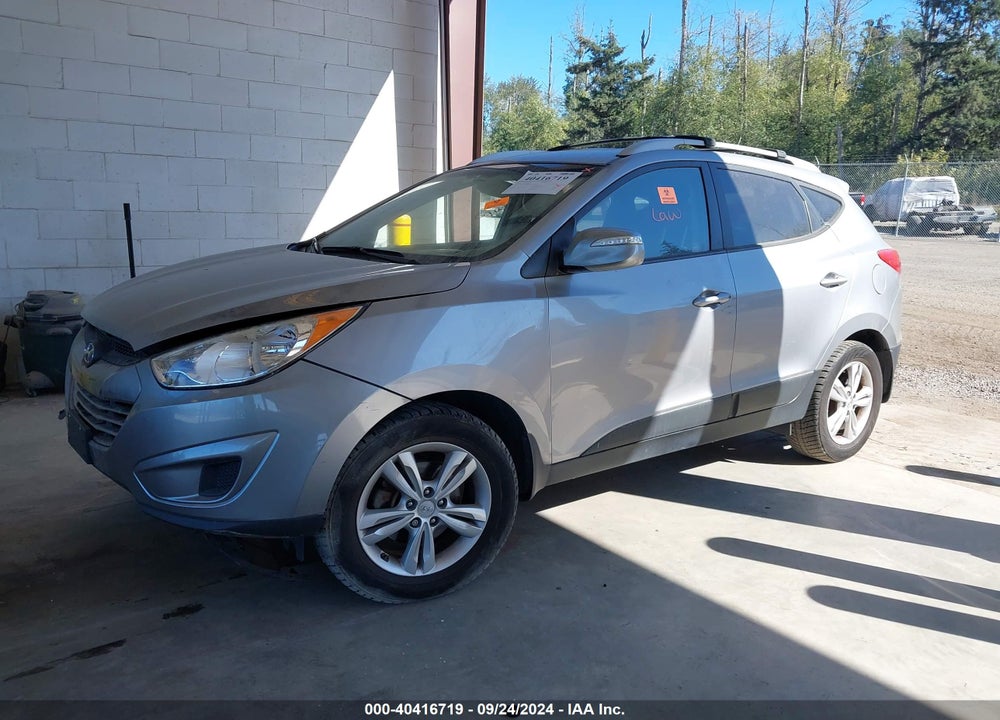 2012 HYUNDAI TUCSON GLS VIN: KM8JU3AC8CU483913