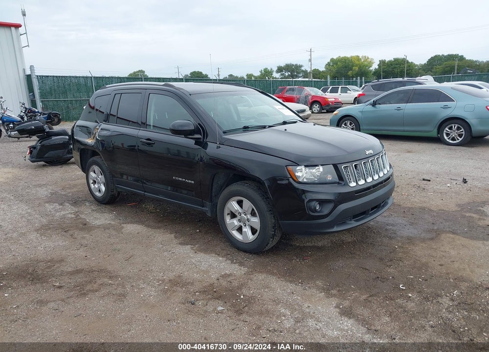 2017 JEEP COMPASS LATITUDE FWD VIN: 1C4NJCEA5HD151393
