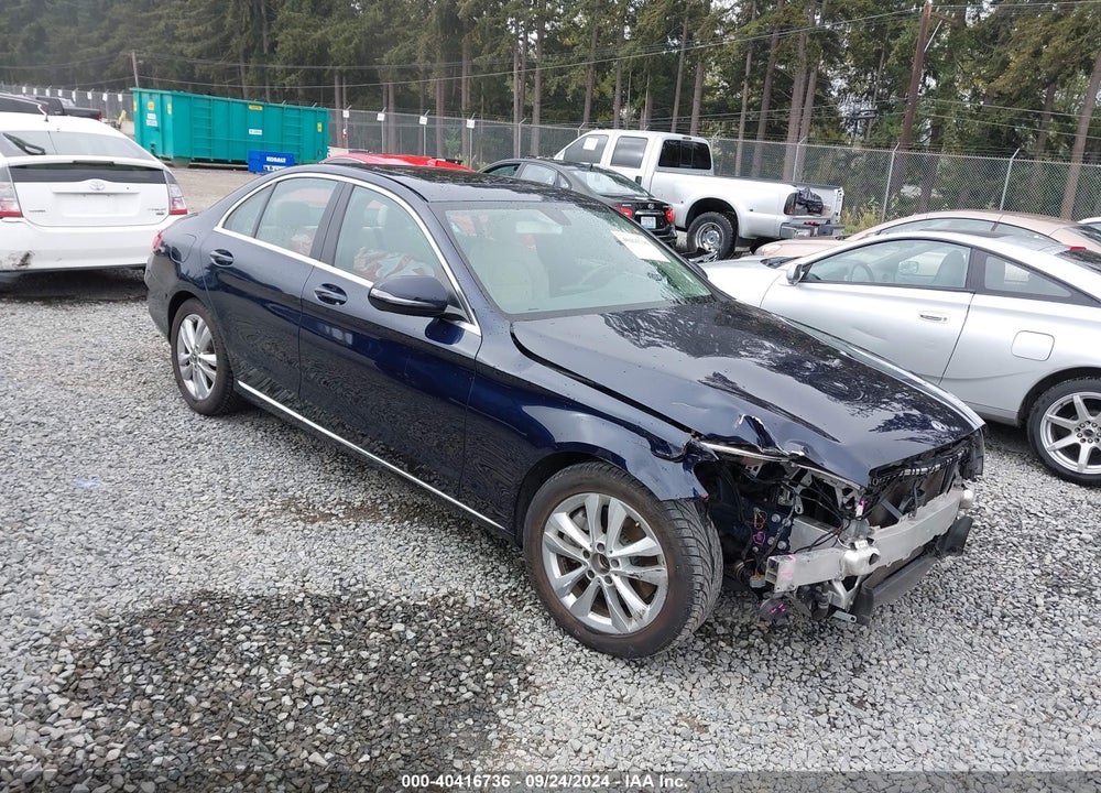 2019 MERCEDES-BENZ C 300 VIN: 55SWF8DB1KU313130