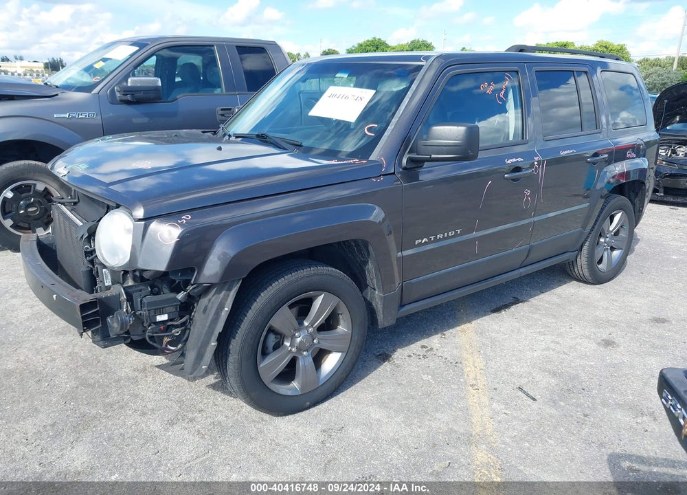 2014 JEEP PATRIOT HIGH ALTITUDE VIN: 1C4NJPFAXED848706