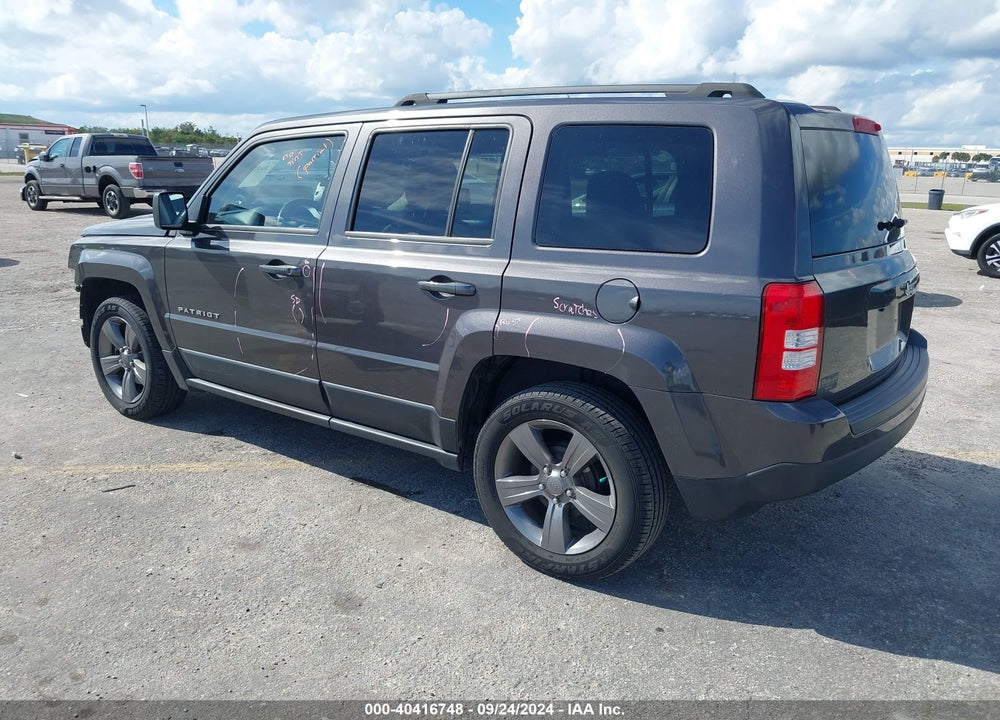 2014 JEEP PATRIOT HIGH ALTITUDE VIN: 1C4NJPFAXED848706