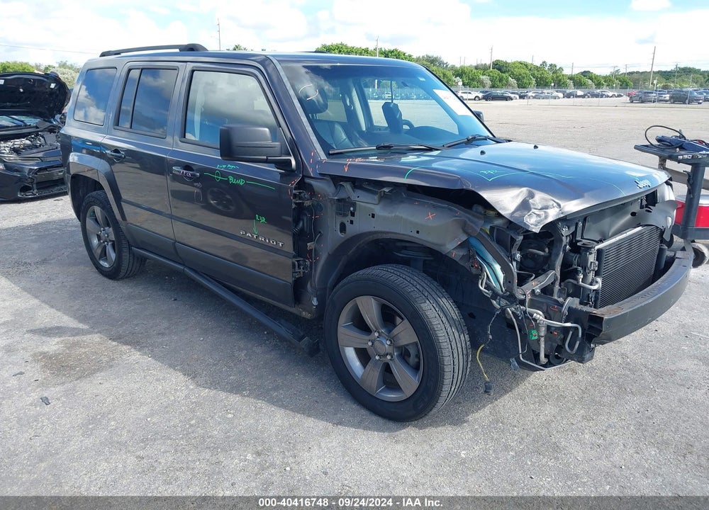 2014 JEEP PATRIOT HIGH ALTITUDE VIN: 1C4NJPFAXED848706