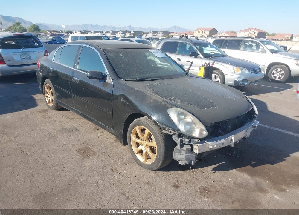 2006 INFINITI G35 VIN: JNKCV51E56M519034