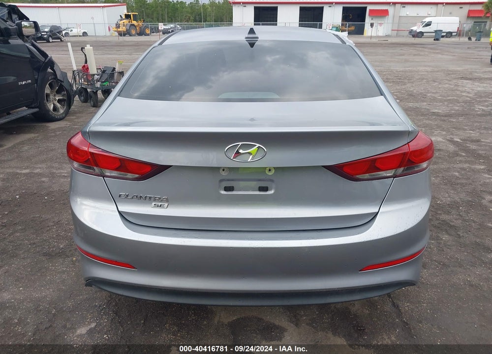 2017 HYUNDAI ELANTRA VIN: 5NPD74LF9HH143709