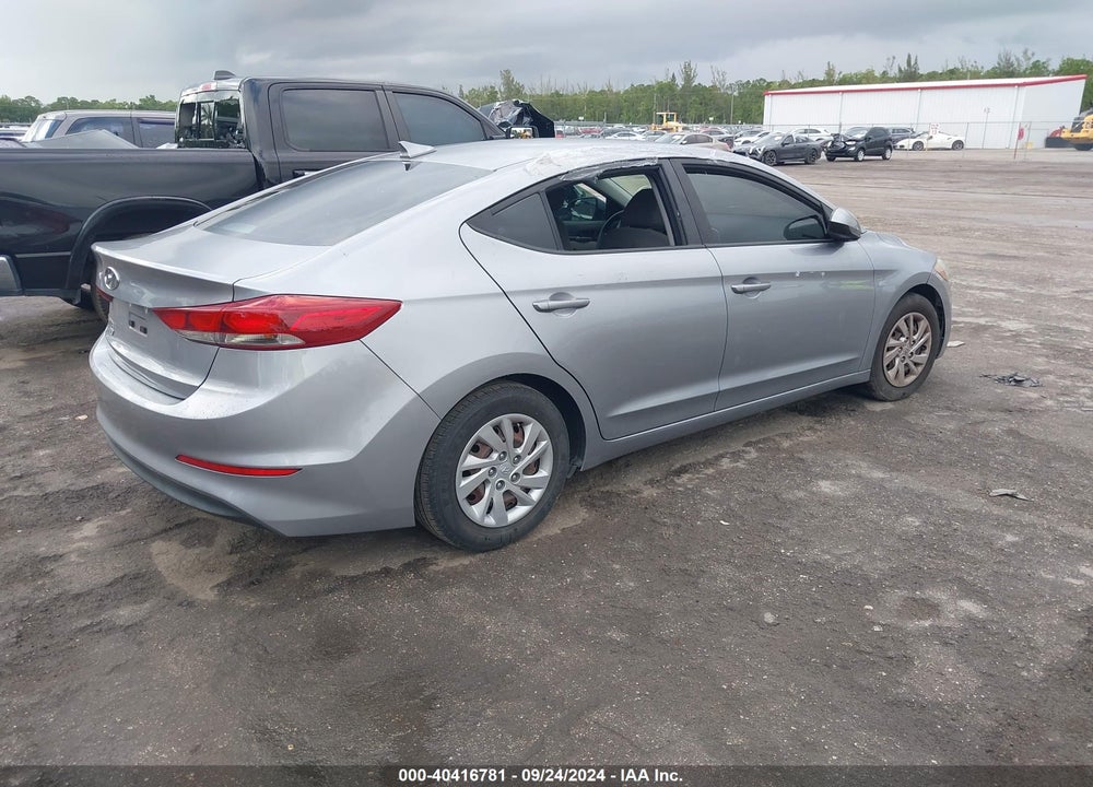 2017 HYUNDAI ELANTRA VIN: 5NPD74LF9HH143709