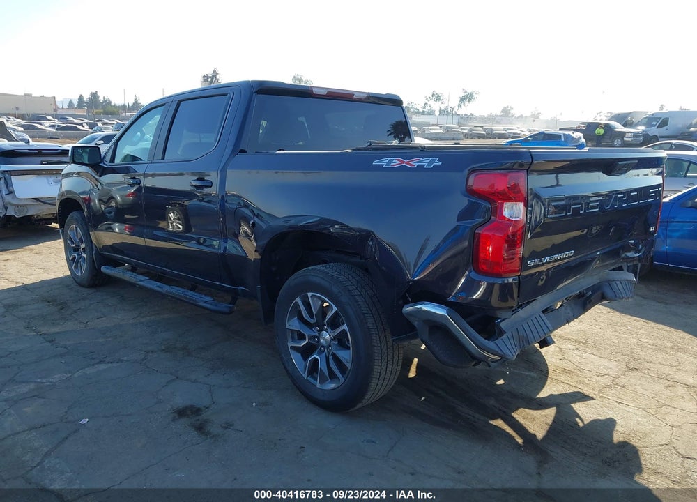 2023 CHEVROLET SILVERADO 1500 4WD SHORT BED LT WITH 2FL VIN: 3GCPDKEK4PG253630