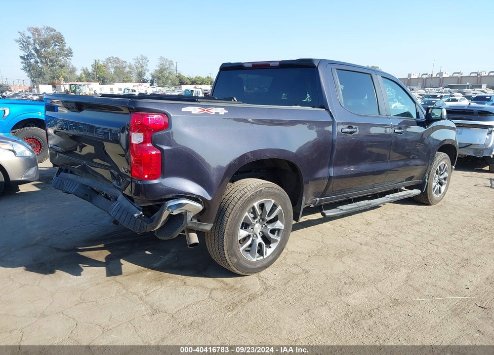 2023 CHEVROLET SILVERADO 1500 4WD SHORT BED LT WITH 2FL VIN: 3GCPDKEK4PG253630