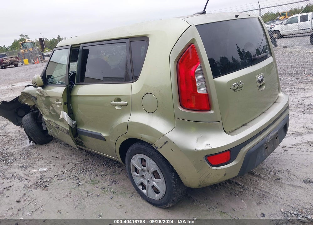 2013 KIA SOUL VIN: KNDJT2A58D7592990