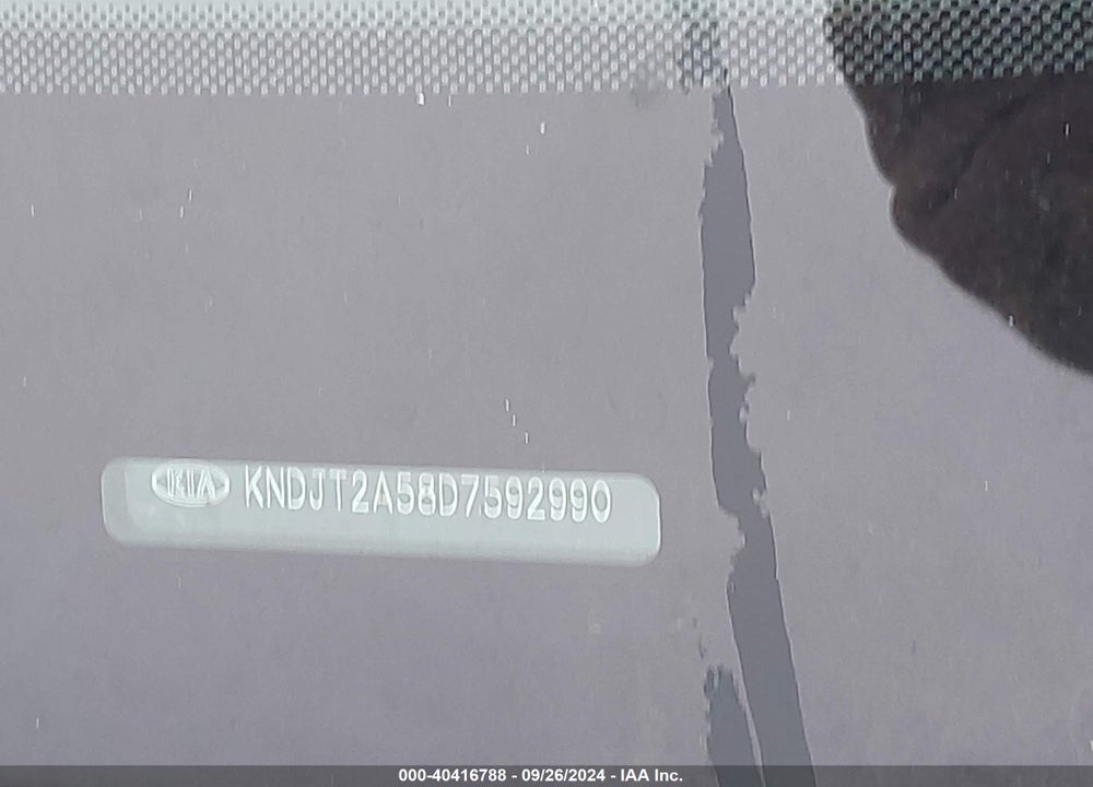 2013 KIA SOUL VIN: KNDJT2A58D7592990
