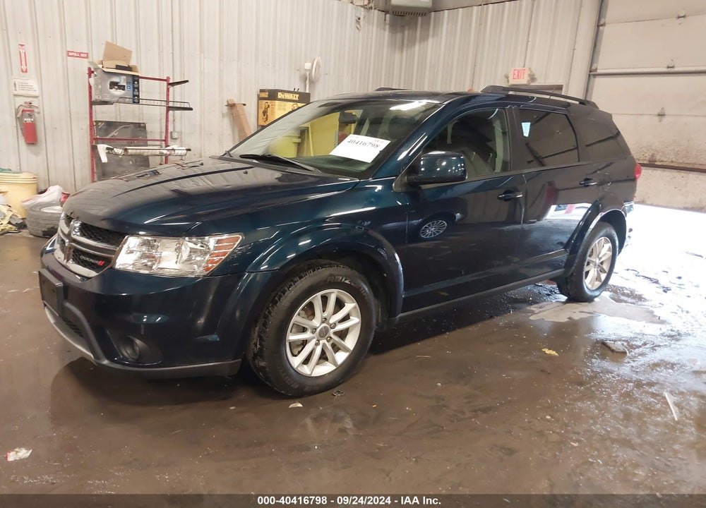 2013 DODGE JOURNEY SXT VIN: 3C4PDDBG6DT579542