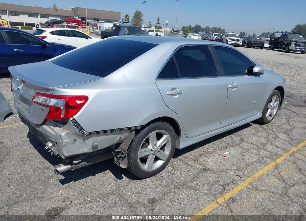 2014 TOYOTA CAMRY SE VIN: 4T1BF1FK1EU824297