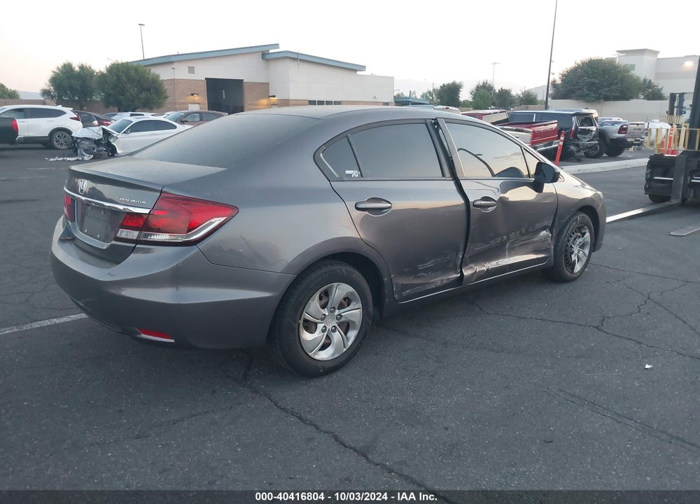 2015 HONDA CIVIC LX VIN: 19XFB2F5XFE245522