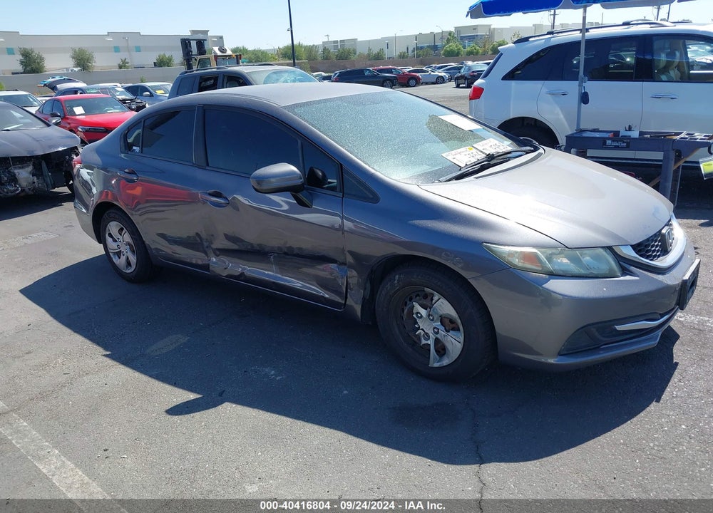 2015 HONDA CIVIC LX VIN: 19XFB2F5XFE245522