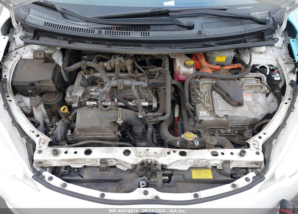 2012 TOYOTA PRIUS C ONE VIN: JTDKDTB39C1521450