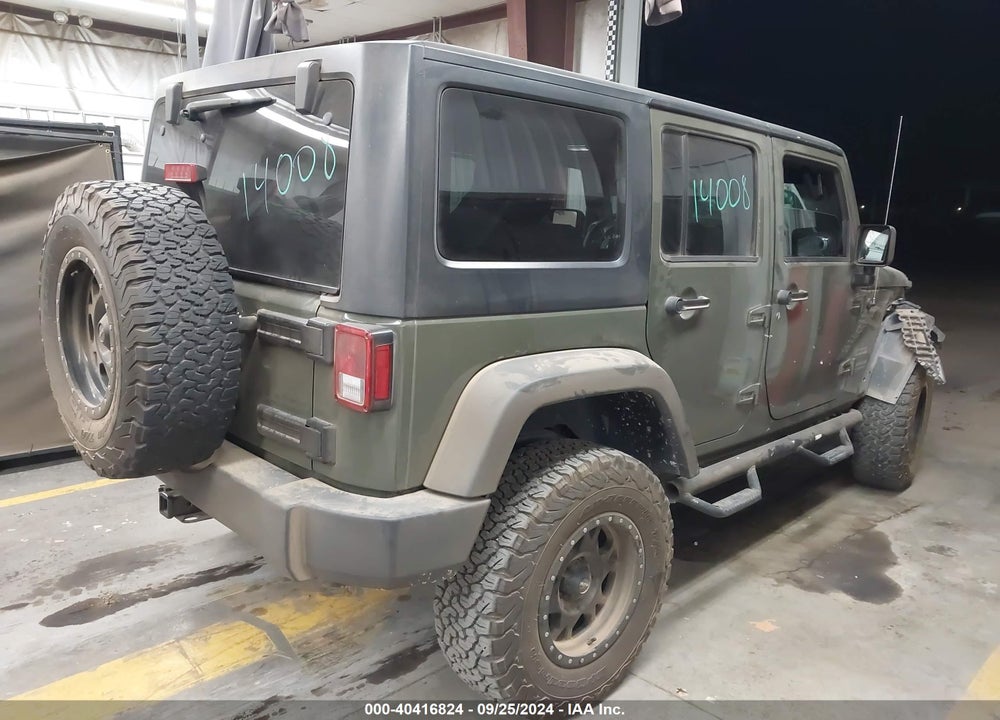2016 JEEP WRANGLER UNLIMITED SPORT VIN: 1C4BJWDG9GL133719