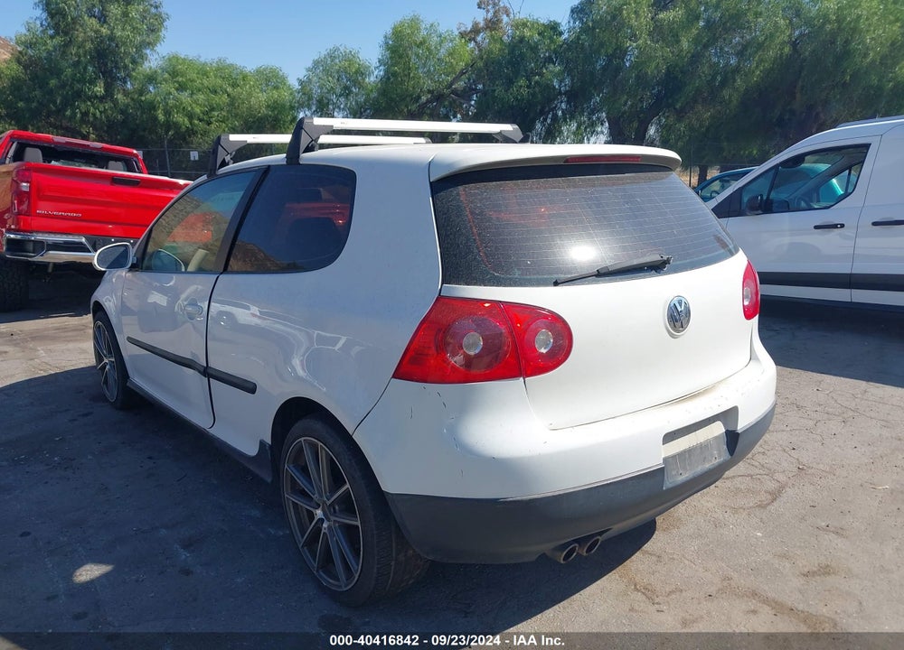 2007 VOLKSWAGEN RABBIT 2-DOOR VIN: WVWAS71K97W064634