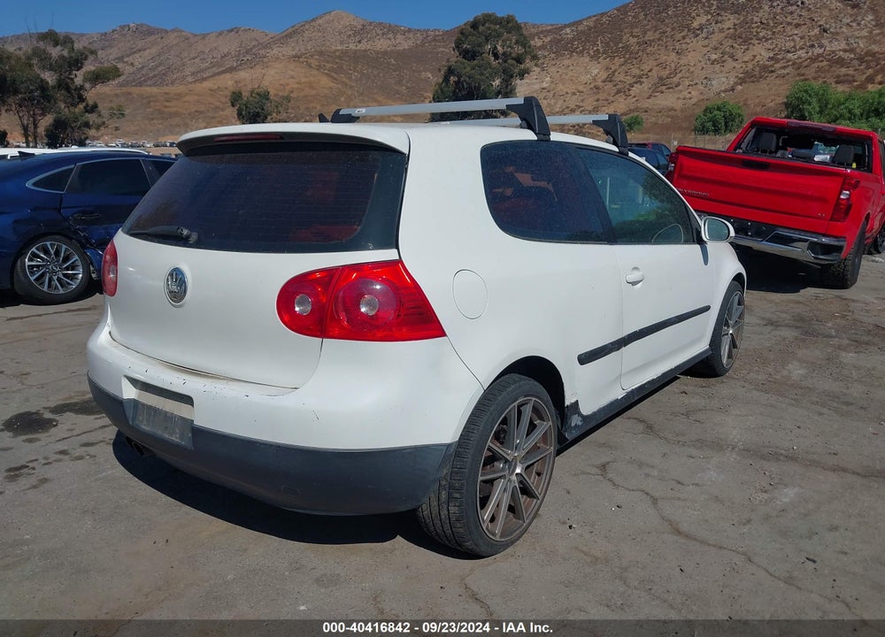 2007 VOLKSWAGEN RABBIT 2-DOOR VIN: WVWAS71K97W064634