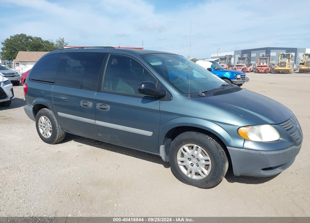 2007 DODGE CARAVAN SE VIN: 1D4GP25R87B123530