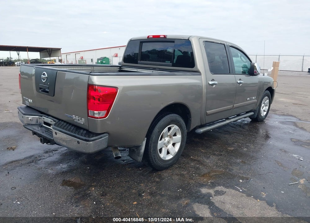 2006 NISSAN TITAN LE VIN: 1N6BA07A26N501100