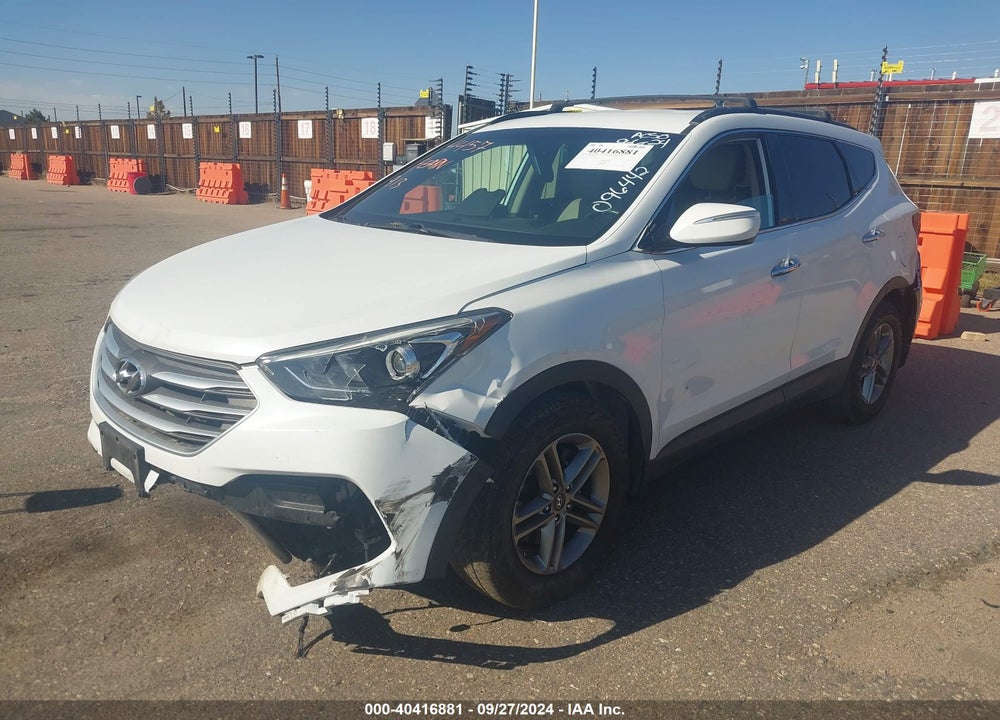 2018 HYUNDAI SANTA FE SPORT 2.4L VIN: 5NMZU3LBXJH096442