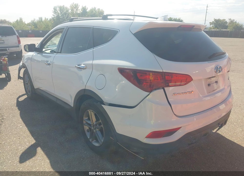 2018 HYUNDAI SANTA FE SPORT 2.4L VIN: 5NMZU3LBXJH096442