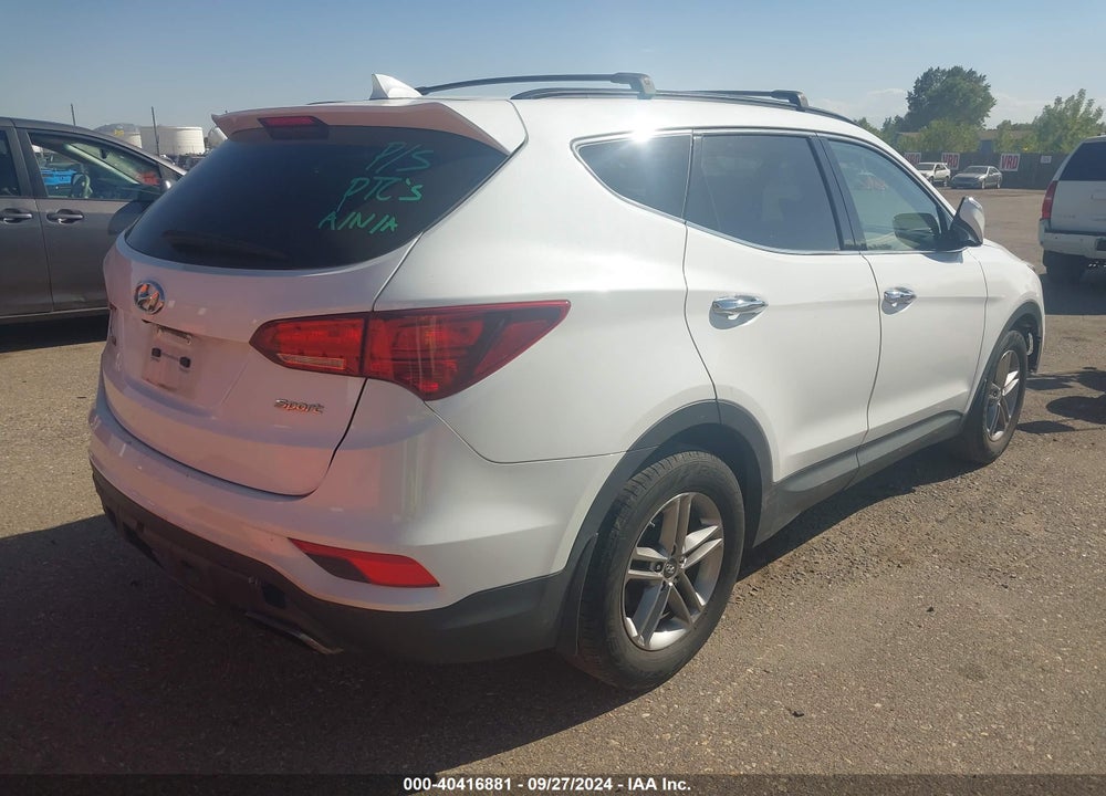 2018 HYUNDAI SANTA FE SPORT 2.4L VIN: 5NMZU3LBXJH096442