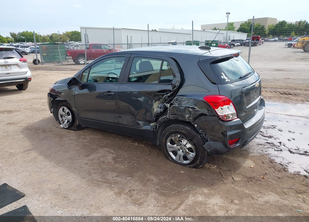 2019 CHEVROLET TRAX LS VIN: 3GNCJKSB8KL107668