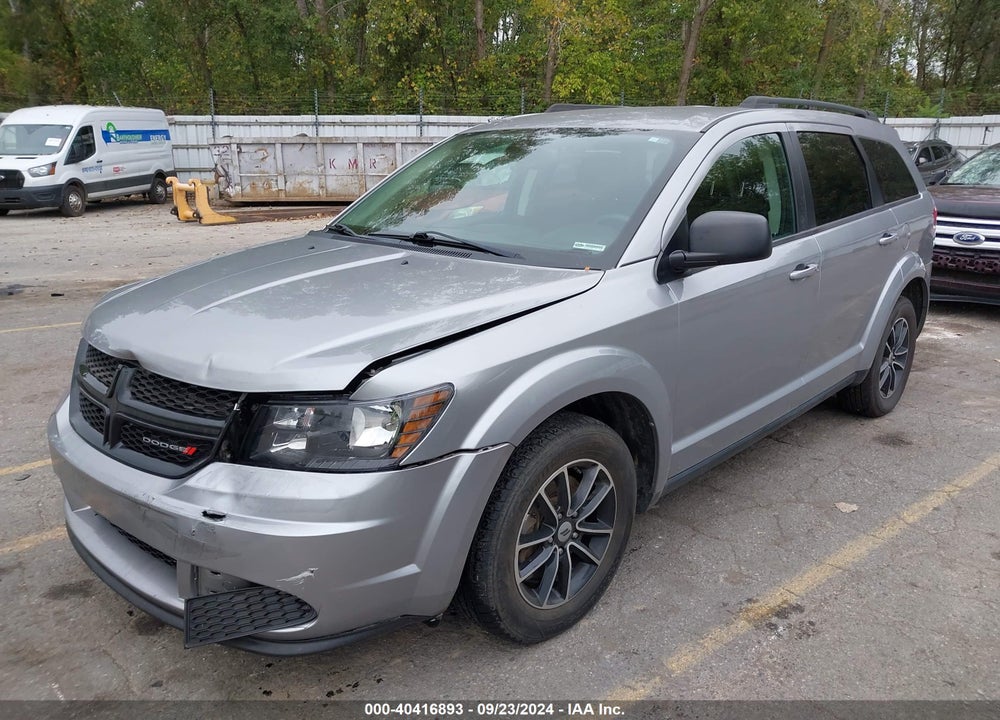 2018 DODGE JOURNEY SE VIN: 3C4PDCAB7JT385002