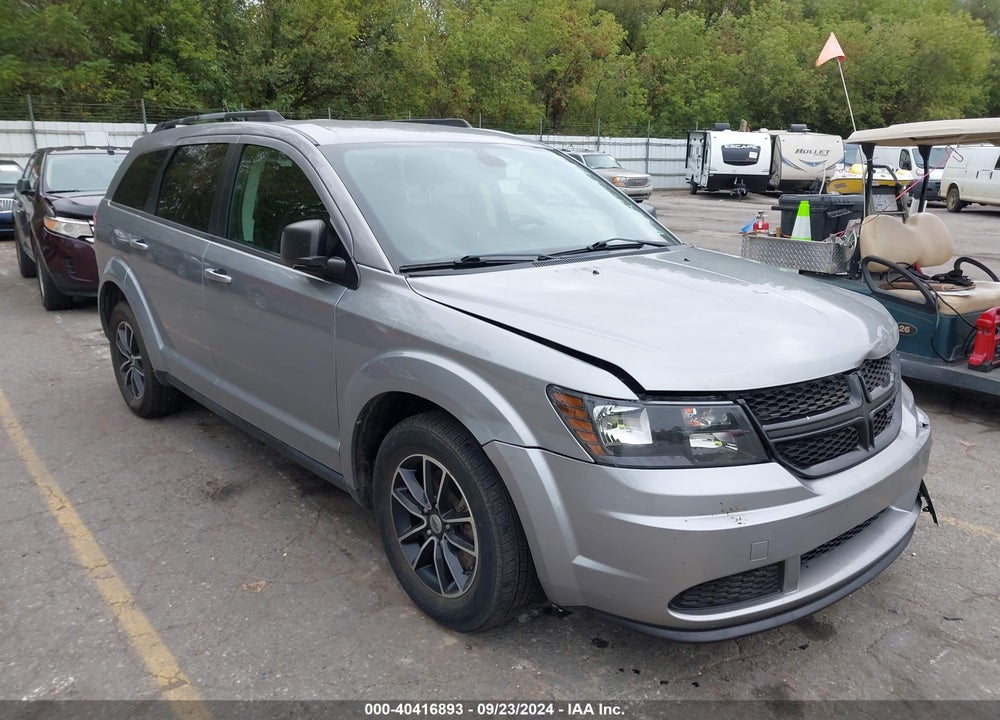 2018 DODGE JOURNEY SE VIN: 3C4PDCAB7JT385002
