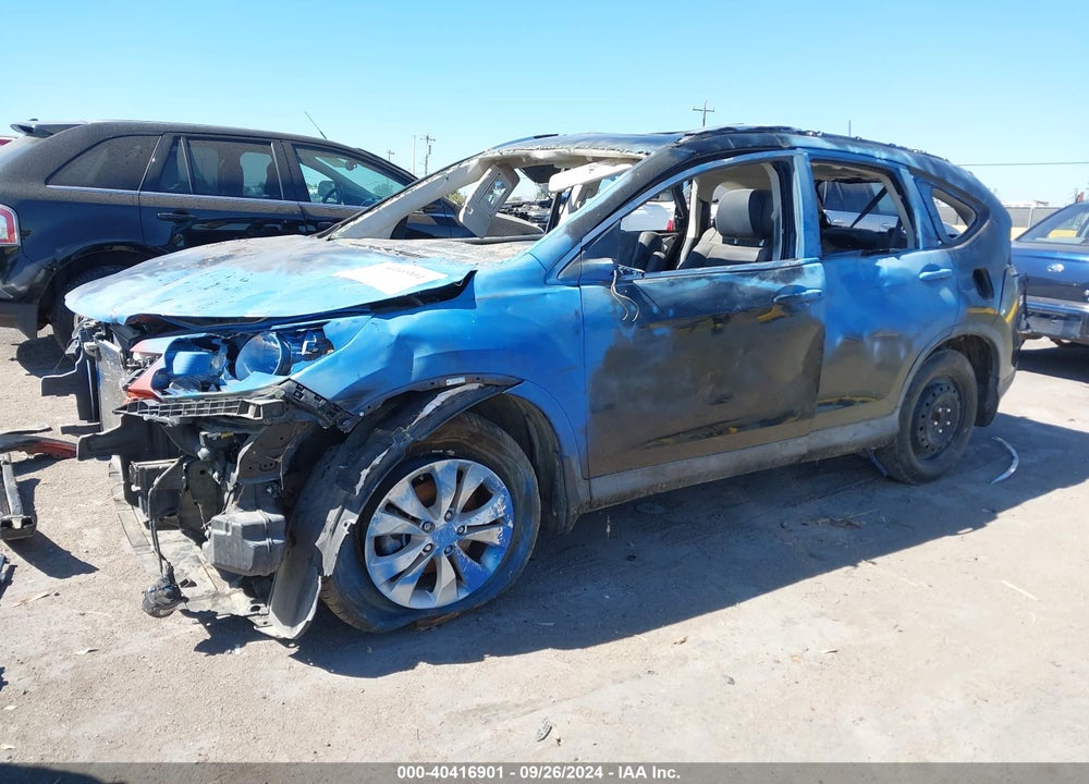 2014 HONDA CR-V EX-L VIN: 2HKRM3H70EH511264