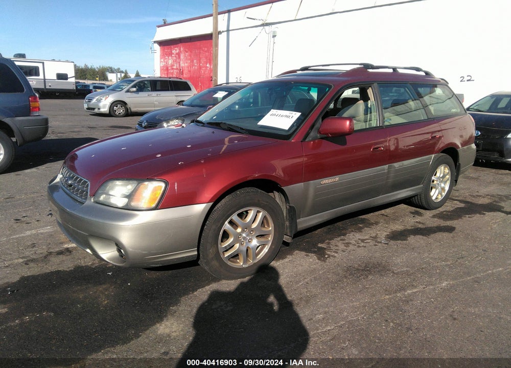 2003 SUBARU OUTBACK LIMITED VIN: 4S3BH686237632796