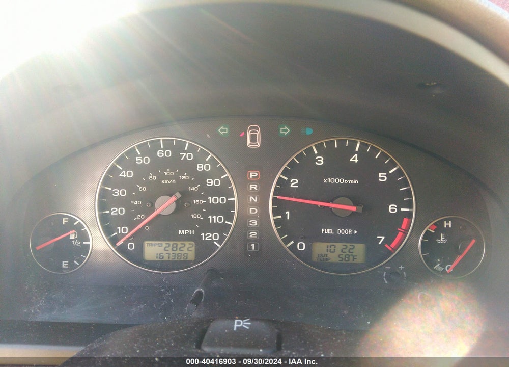 2003 SUBARU OUTBACK LIMITED VIN: 4S3BH686237632796