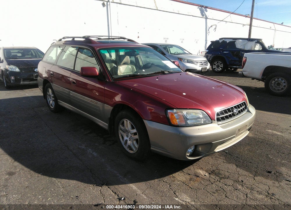 2003 SUBARU OUTBACK LIMITED VIN: 4S3BH686237632796