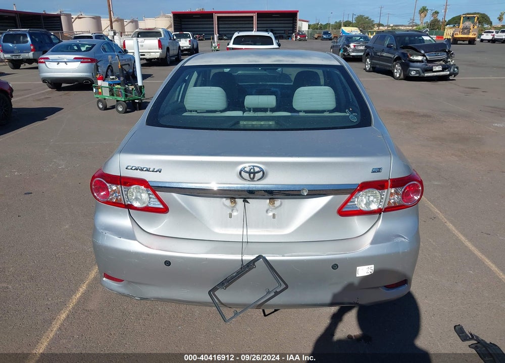 2011 TOYOTA COROLLA LE VIN: 2T1BU4EE7BC538860