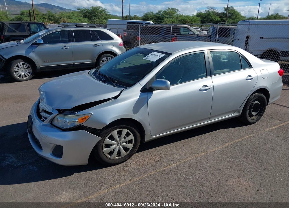 2011 TOYOTA COROLLA LE VIN: 2T1BU4EE7BC538860