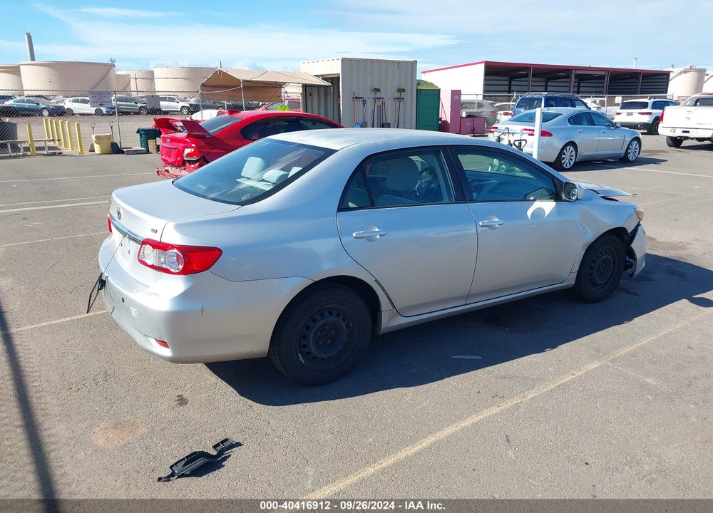2011 TOYOTA COROLLA LE VIN: 2T1BU4EE7BC538860