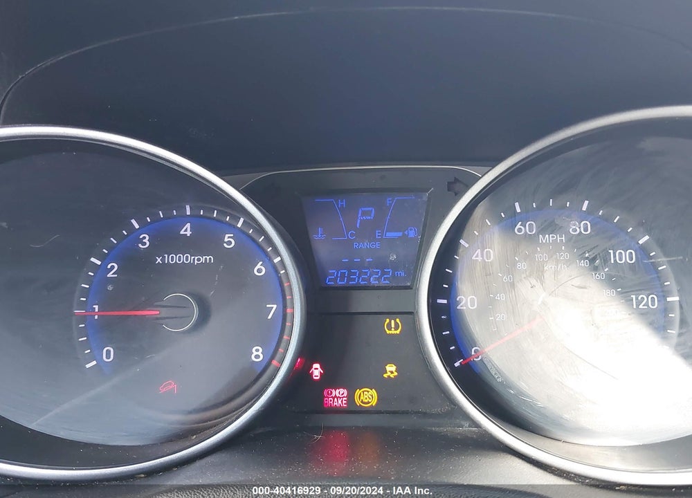 2012 HYUNDAI TUCSON GLS VIN: KM8JU3AC4CU328131