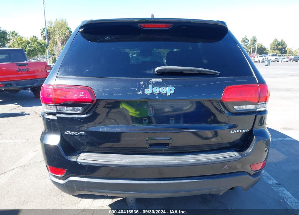 2016 JEEP GRAND CHEROKEE LAREDO VIN: 1C4RJFAG9GC456655