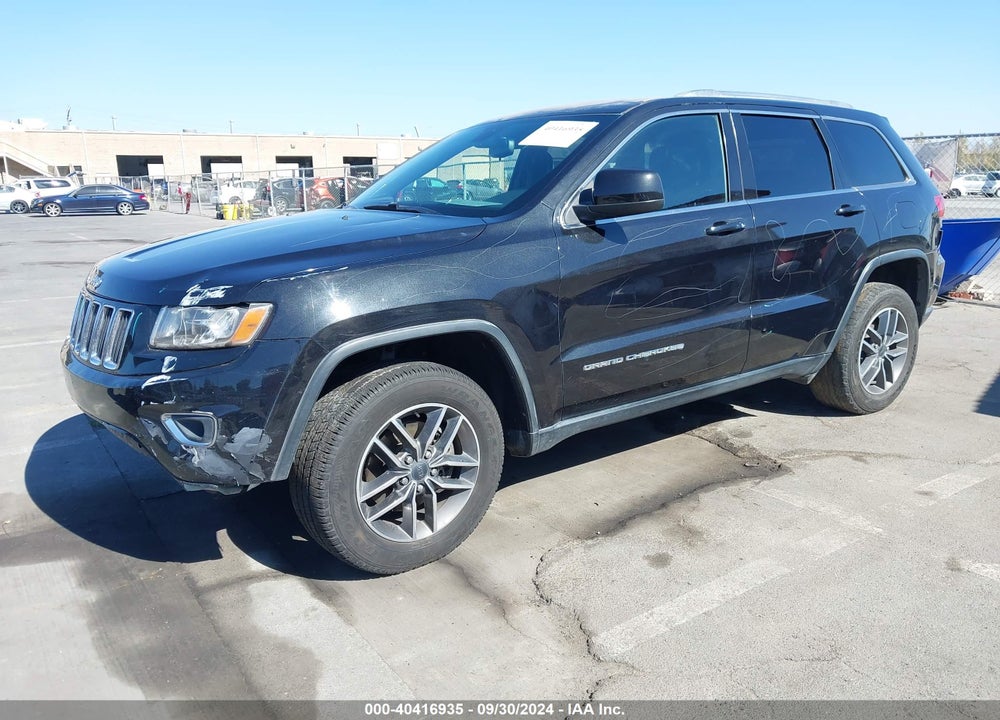 2016 JEEP GRAND CHEROKEE LAREDO VIN: 1C4RJFAG9GC456655