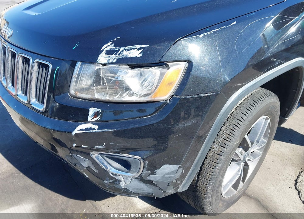 2016 JEEP GRAND CHEROKEE LAREDO VIN: 1C4RJFAG9GC456655