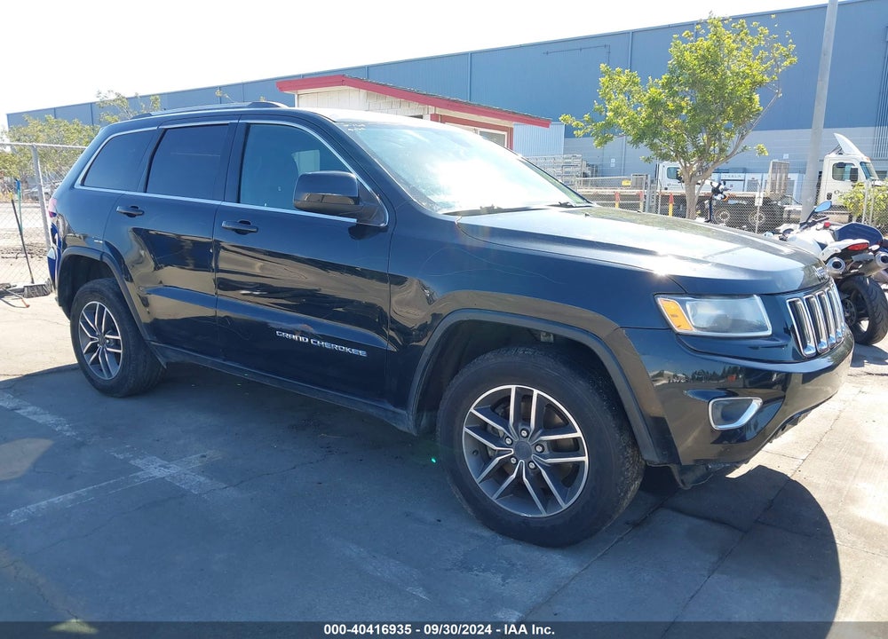 2016 JEEP GRAND CHEROKEE LAREDO VIN: 1C4RJFAG9GC456655