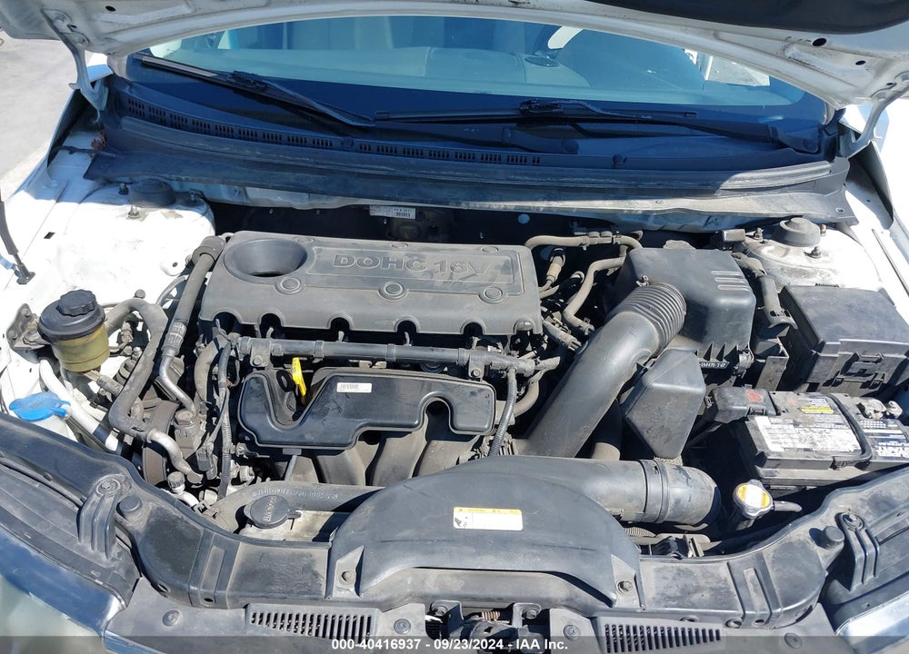 2012 KIA FORTE EX VIN: KNAFU4A29C5546922