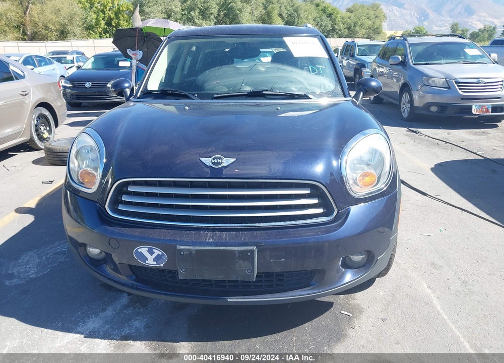 2011 MINI COOPER COUNTRYMAN VIN: WMWZB3C51BWM01225