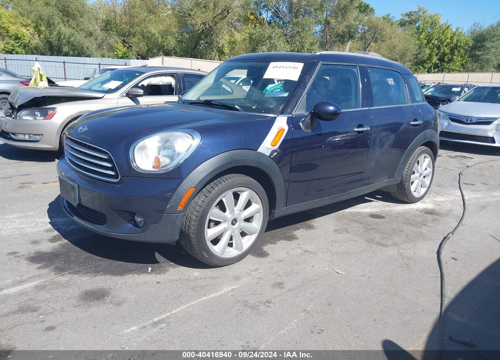 2011 MINI COOPER COUNTRYMAN VIN: WMWZB3C51BWM01225