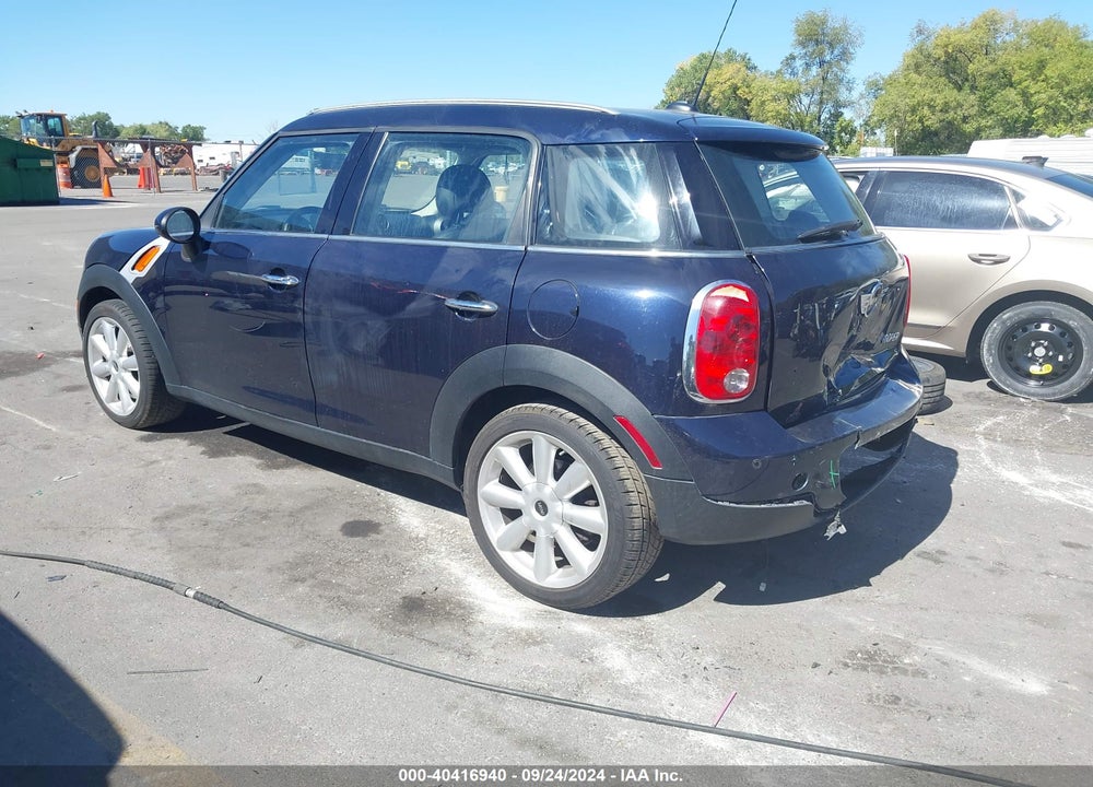 2011 MINI COOPER COUNTRYMAN VIN: WMWZB3C51BWM01225